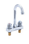 4" center deck mount faucet With Goose Neck