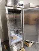 Kore@ LRSF1-H Single Solid Door 28" Wide Stainless Steel Freezer
