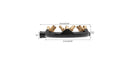 Jet Burner for Chinese Wok Range - 23 Brass Tips, Natural gas / Propane