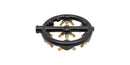 Jet Burner for Chinese Wok Range - 23 Brass Tips, Natural gas / Propane
