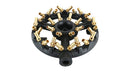 Jet Burner For Chinese Wok Range - 32 Brass Tips, Natural gas