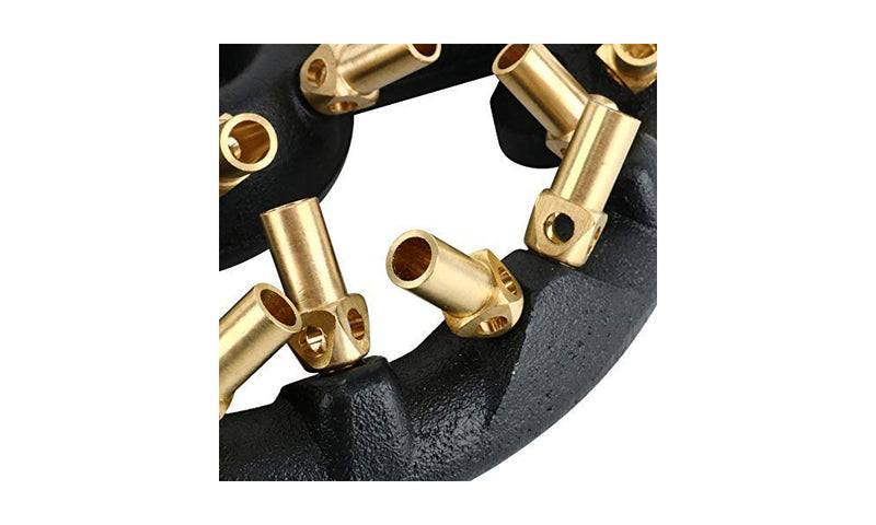 Jet Burner For Chinese Wok Range - 32 Brass Tips, Natural gas