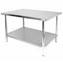 Stainless steel tables - 16 Gauge, Heavy duty