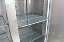 OMCAN Triple Solid Door 81" Wide Stainless Steel Refrigerator