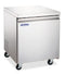 Omcan - Aurora 27" Under Counter Refrigerator w/ 1 Door - 59054