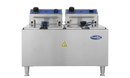Atosa ACEF-32 32Lbs Double Pot Countertop Electric Fryer