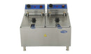 Atosa ACEF-32 32Lbs Double Pot Countertop Electric Fryer
