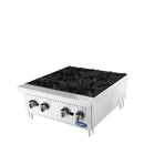 Atosa ACHP-4 Natural Gas/Propane 4 Burner Hot Plate - 32,000 BTUs Per Burner