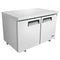 Atosa MGF8402GR Double Door 48" Undercounter Refrigerated Work Table