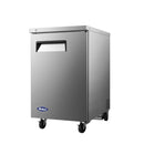 Atosa MBB23GR Stainless Steel 23" Single Door Back Bar Cooler - Various Configurations