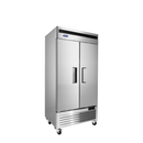 Atosa MBF8502GR Bottom Mount Slim Double Solid Door 40" Wide Stainless Steel Freezer