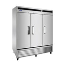 Atosa MBF8504GR Bottom Mount 82" Wide Triple Solid Door Stainless Steel Freezer