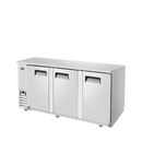 Atosa MBB90GR Stainless Steel 90" Triple Door Back Bar Cooler - Various Configurations
