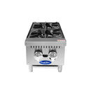 Atosa Natural Gas/Propane 2 Burner Hot Plate