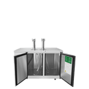 Atosa MKC58GR 58″ Stainless Steel Double Door Keg Cooler/Beer Dispenser Refrigerator
