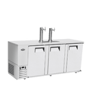 Atosa MKC90GR 90″ Stainless Steel Triple Door Keg Cooler/Beer Dispenser Refrigerator