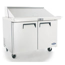 Atosa MSF8306GR Double Door 48" Refrigerated Mega Top Sandwich Prep Table