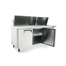 Atosa MSF8308 72" Mega Top 3-Door Sandwich Prep Table