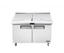 Atosa MSF8307GR Double Door 60" Refrigerated Mega Top Sandwich Prep Table