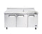 Atosa MSF8308GR Triple Door 72" Refrigerated Mega Top Sandwich Prep Table