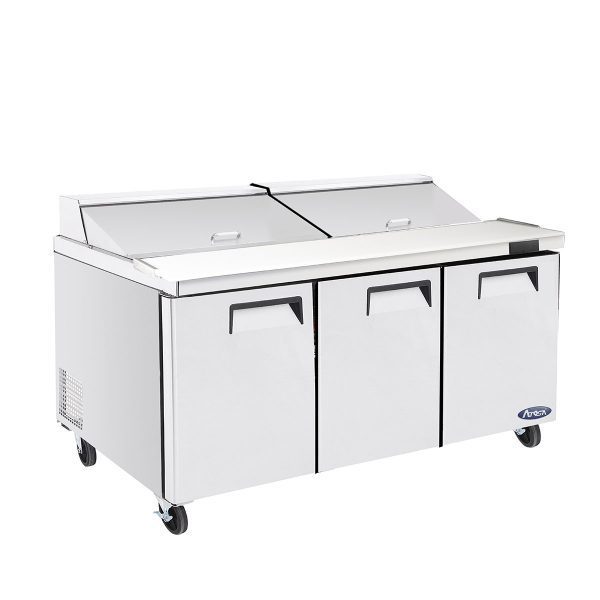 Atosa MSF8308GR Triple Door 72" Refrigerated Mega Top Sandwich Prep Table