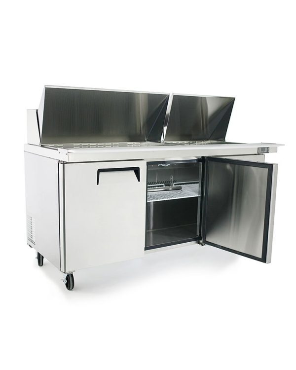 Atosa MSF8308GR Triple Door 72" Refrigerated Mega Top Sandwich Prep Table