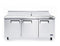 Atosa MSF8304GR Triple Door 72" Refrigerated Sandwich Prep Table