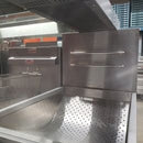 French fry dump station with heat lamp - VX-15