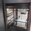 French fry dump station with heat lamp - VX-15