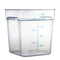 Square Food Storage Containers - Clear
