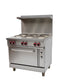 Electric 6 burner convection oven - 208V, 3 phase, 20kw