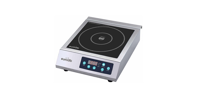 Eurodib CI3500 Commercial Electric Induction Cooker - 240V, 3500W