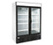 North Air HGD-48R Double Door 54" Wide Glass Display Refrigerator