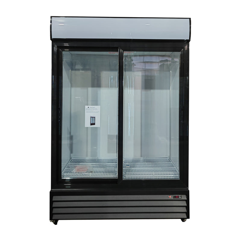 Double glass door cooler - LG-1400GS, 48cu/ft