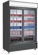 Double glass door cooler - LG-1400GS, 48cu/ft