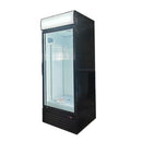 Single glass door cooler - LG650F, 21cu/ft