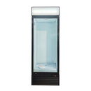 Single glass door cooler - LG650F, 21cu/ft