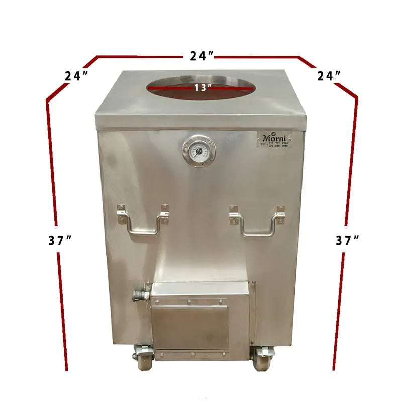 Morni CS02 Tandoor oven - 24"x24", 100,000 BTU