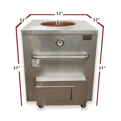 Morni T02 Tandoor oven - 32"x32", 100,000 BTU