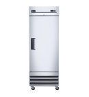 OMCAN Single Solid Door 29" Wide Stainless Steel Refrigerator