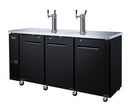 OMCAN 50065 Triple Door 73" Wide Keg Beer Dispensing Cooler