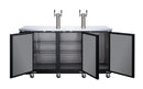 OMCAN 50065 Triple Door 73" Wide Keg Beer Dispensing Cooler