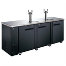 OMCAN 50069 Triple Door 90" Wide Keg Beer Dispensing Cooler