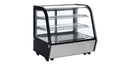 Counter Top 28" Curved Glass Refrigerated Pastry Display Case