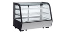 Counter Top 35" Curved Glass Refrigerated Pastry Display Case