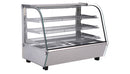 Curved Glass Display 34" Food Warmer