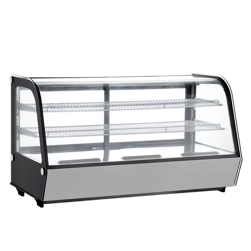 Counter Top 48" Curved Glass Refrigerated Pastry Display Case