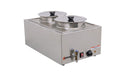 Double Food Warmer With 8L Per Container Capacity - OMCAN, 19077