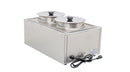 Double Food Warmer With 8L Per Container Capacity - OMCAN, 19077