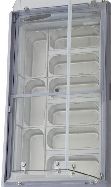 Gelato dipping Freezer - OMCAN, 9 Pan Capacity